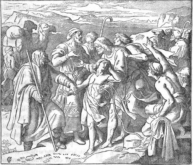 joseph sold by his brethren to egypt